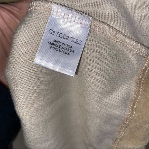 Gil Rodriguez Diana Terry Half-Zip Sweatshirt Size Small - Picture 7 of 8